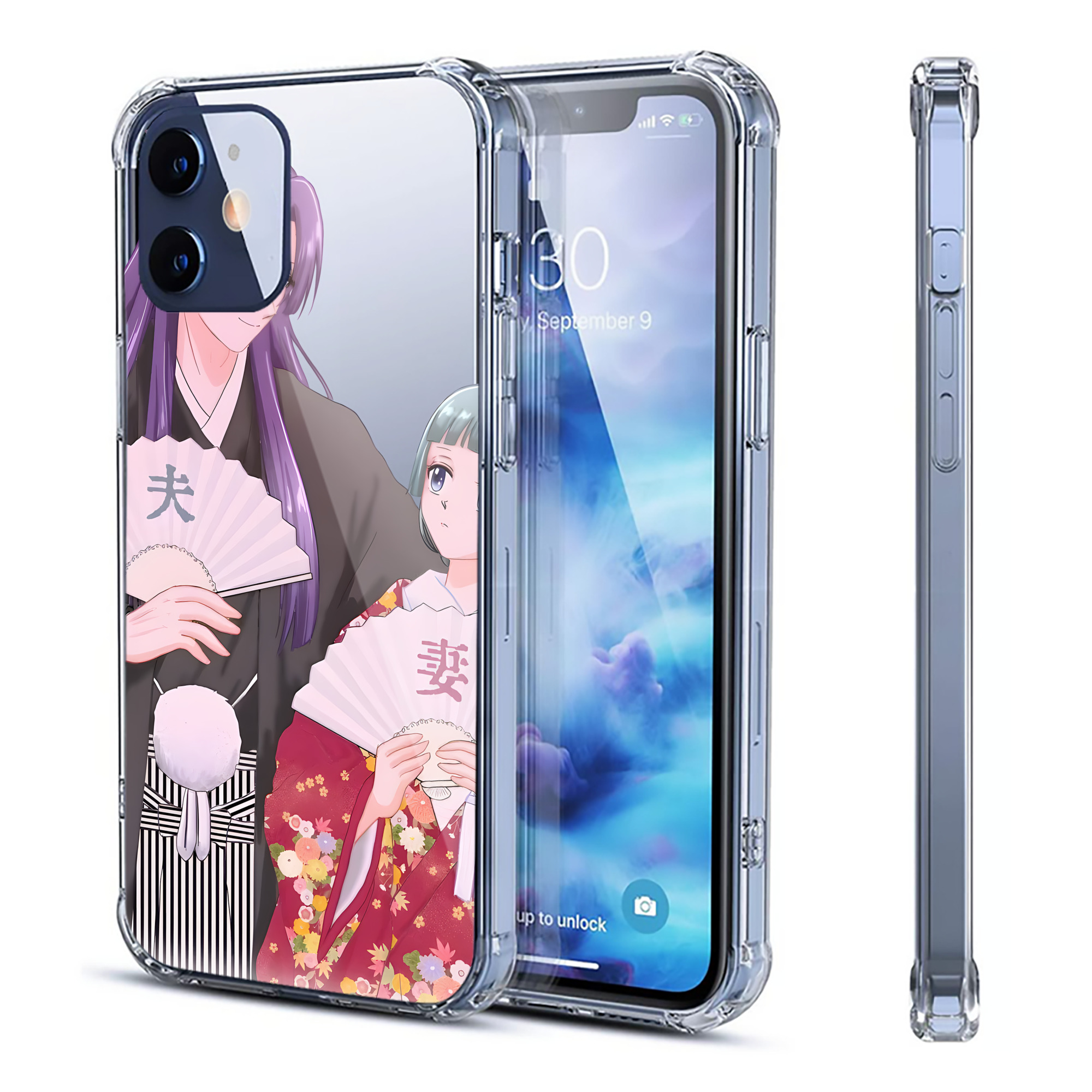 （画像用） 薬屋のひとりごと The Apothecary Diaries 【iPhone 12シリーズ対応】透明スマホケース（クリアソフトケース）